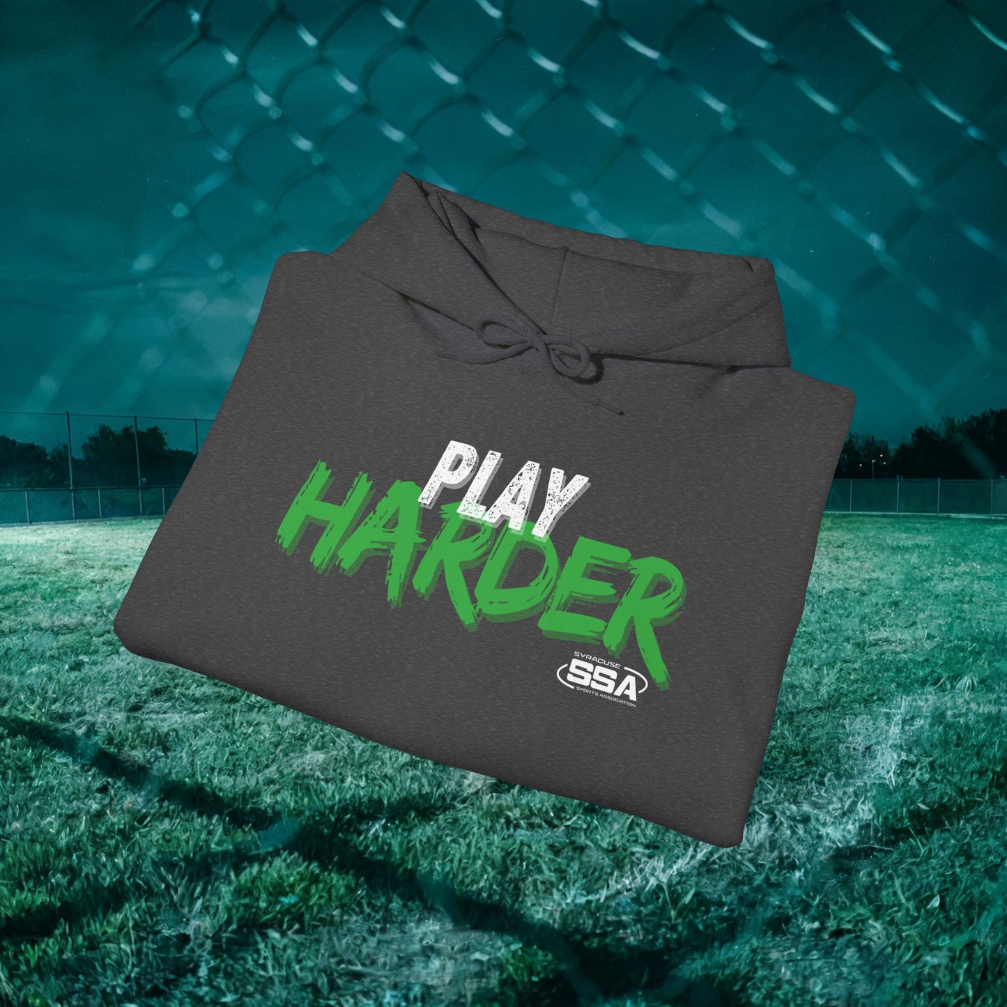 Play Harder Rusty | ComfortBlend Hoodie