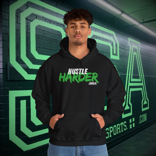 Hustle Harder Rusty | ComfortBlend Hoodie